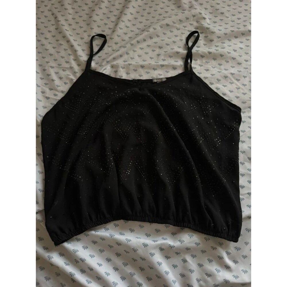 Y2K Bedazzled Top